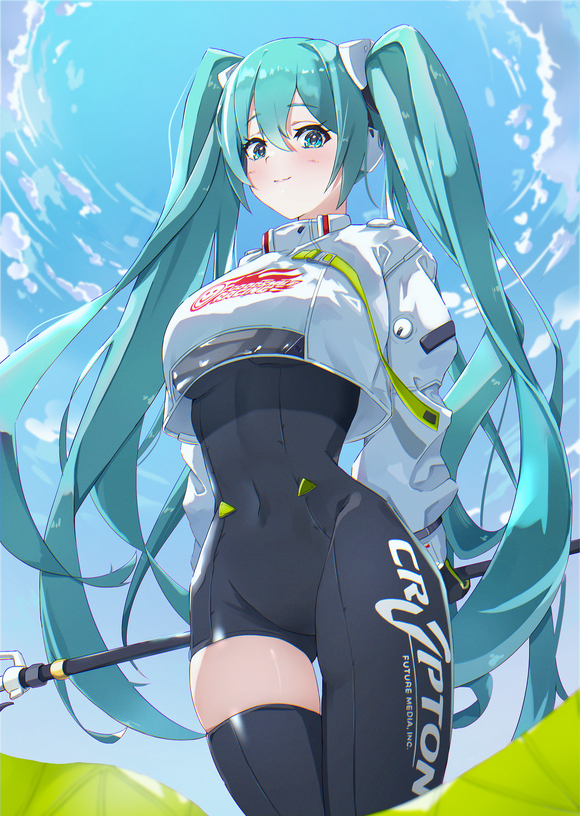 #ԪС#  ˫βδ MIKU廭ؼ һ-1.jpg