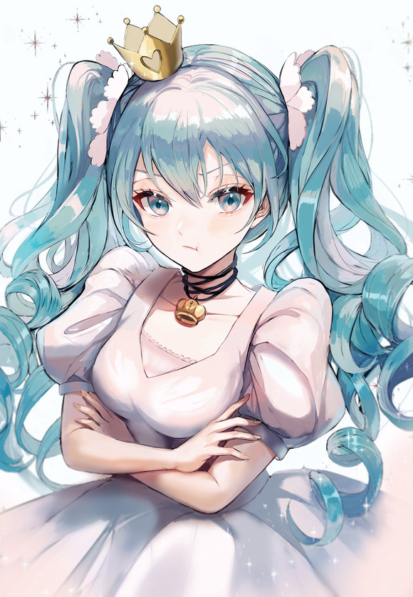 #ԪС#  ˫βδ MIKU廭ؼ һ-1.jpg