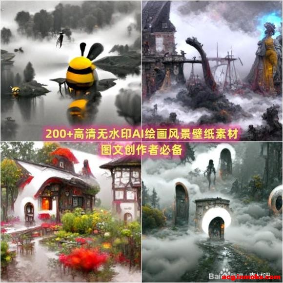 200+ˮӡAI滭羰ֽز,ͼĴ߱ر-1.jpg