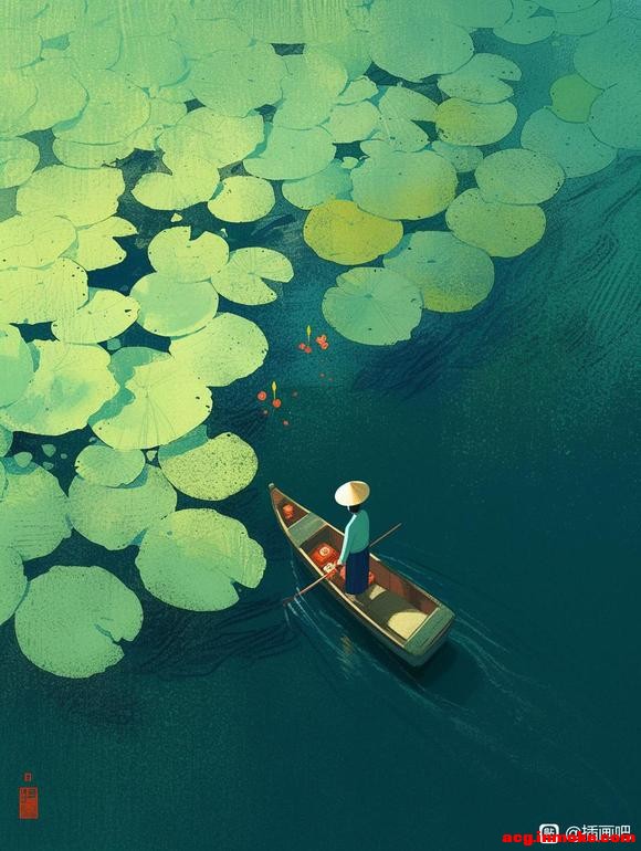 ��20240301 ��ʦ�Ӹ塿�����ں�Ҷ������ֽ���廭��Midjourney��������-1.jpg