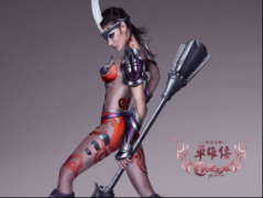 大唐无双人体彩绘艺术摄影以唯美取胜